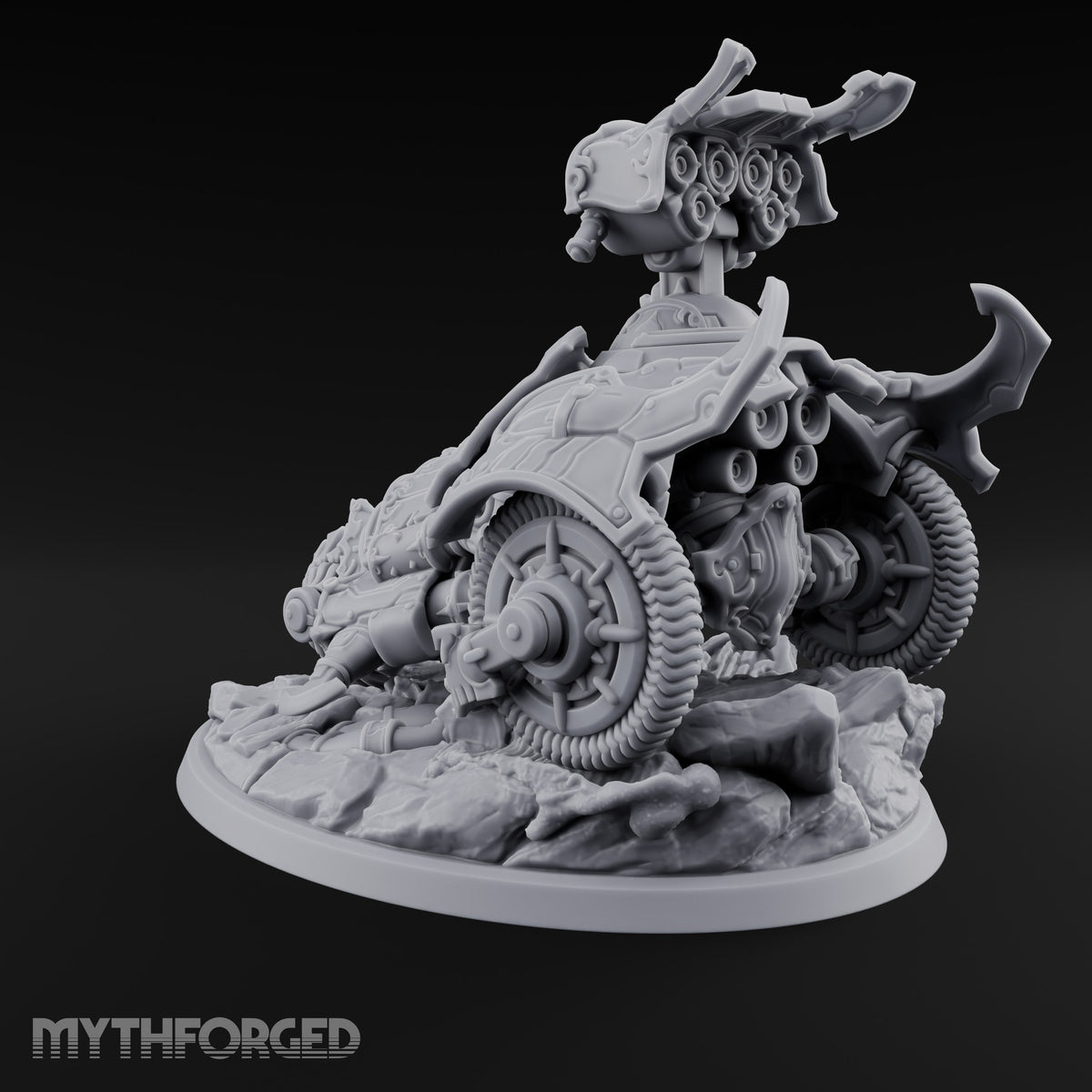 Cuts Corners, Cuts Everything Warforged Wheeled Interceptor — Missile Platform