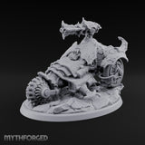 Cuts Corners, Cuts Everything Warforged Wheeled Interceptor — Rotating Gun