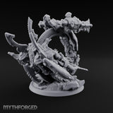Arching Over Its Next Meal Neothelid Cybernetic Worm C
