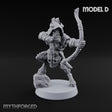 Nocking And Loosing Satyr Archer D Miniature for Dungeons and Dragons, Pathfinder or other TTRPGs