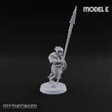 Horn Blowing Rally Satyr Warband Miniature for Dungeons and Dragons, Pathfinder or other TTRPGs