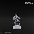 Horn Blowing Rally Satyr Warband G Miniature for Dungeons and Dragons, Pathfinder or other TTRPGs