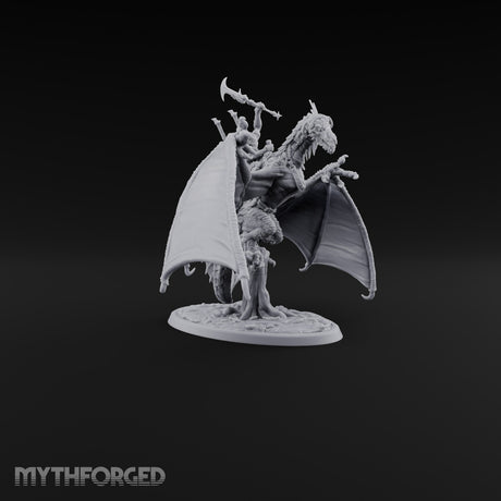 Reckless at Altitude Lizardfolk Riders on Wyverns — A