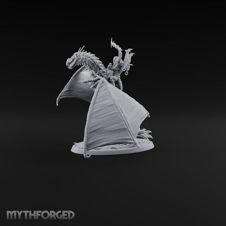 Reckless at Altitude Lizardfolk Rider on Wyvern A