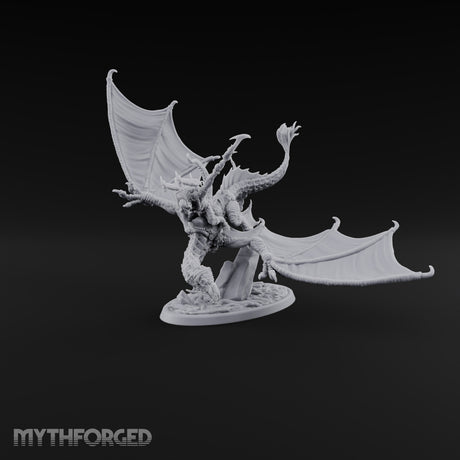 Reckless at Altitude Lizardfolk Rider on Wyvern B