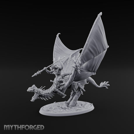 Reckless at Altitude Lizardfolk Rider on Wyvern D