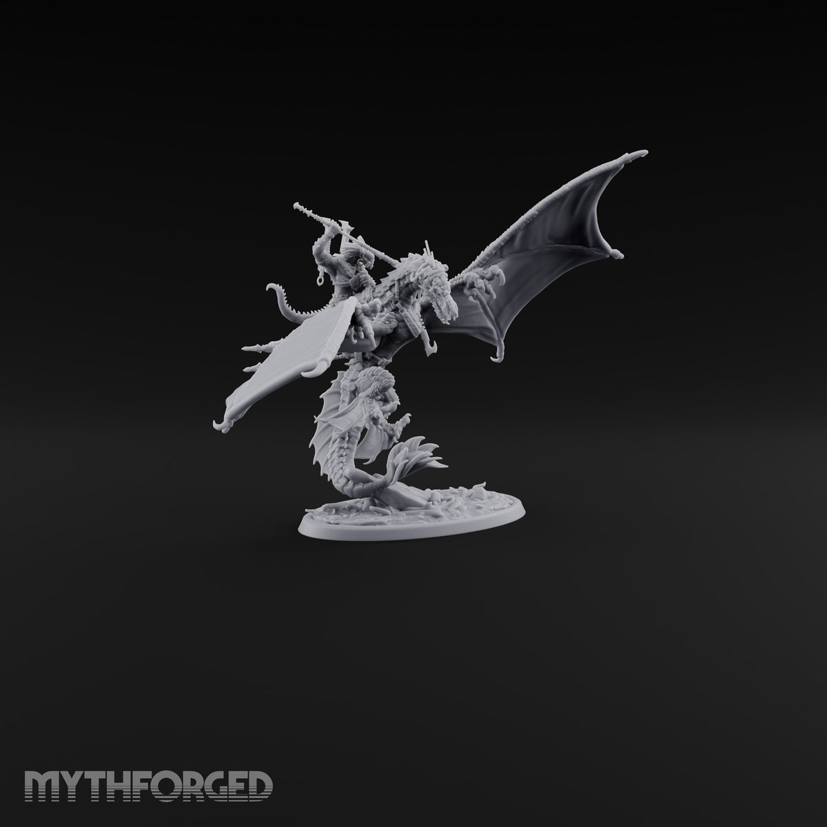 Reckless at Altitude Lizardfolk Rider on Wyvern E
