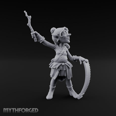Saw Playing Goblin Bard