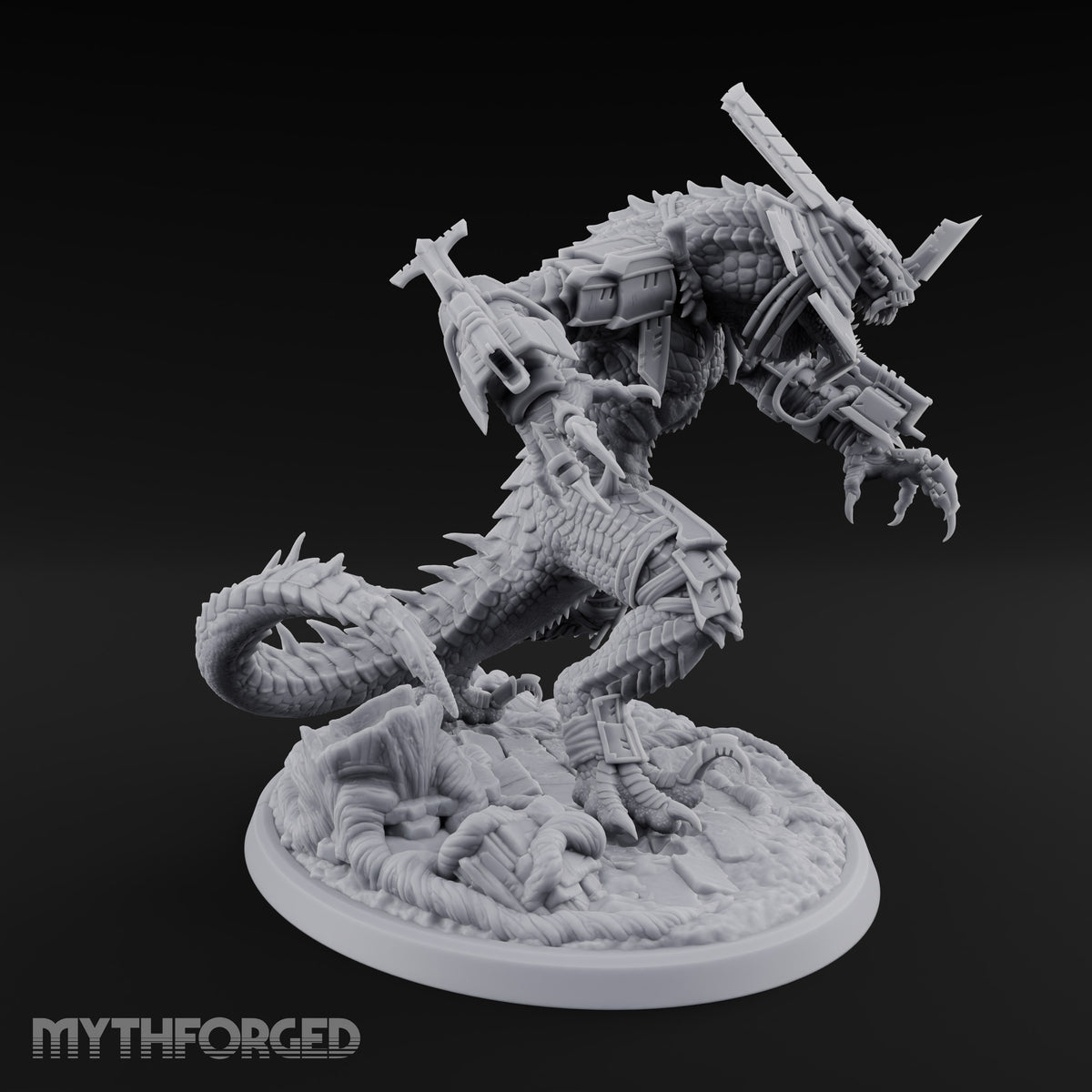 Jaws First, Questions Never Lizardfolk Armoured Brute