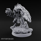 Spines Up on Broken Ground Lizardfolk Shield Gunner A