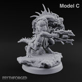 Spines Up on Broken Ground Lizardfolk Shield Gunners — C
