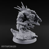 Spines Up on Broken Ground Lizardfolk Shield Gunners — D