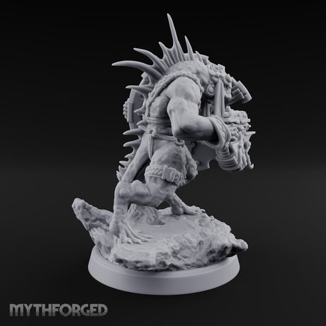 Spines Up on Broken Ground Lizardfolk Shield Gunners — E