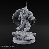 Spines Up on Broken Ground Lizardfolk Shield Gunners — E