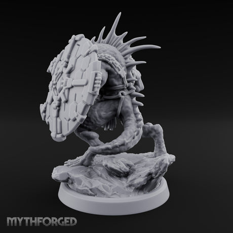 Spines Up on Broken Ground Lizardfolk Shield Gunner E