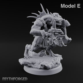 Spines Up on Broken Ground Lizardfolk Shield Gunner E