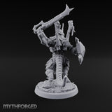 Spikes Out, Shields Up Lizardfolk Warrior A