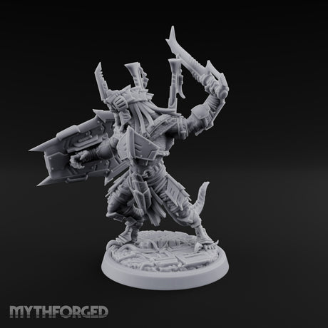 Spikes Out, Shields Up Lizardfolk Warrior A