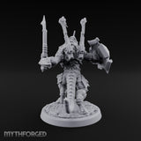 Spikes Out, Shields Up Lizardfolk Warrior C