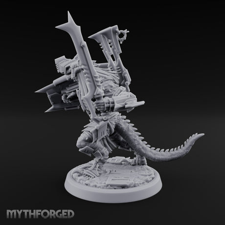 Spikes Out, Shields Up Lizardfolk Warrior C