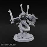 Spikes Out, Shields Up Lizardfolk Warrior D