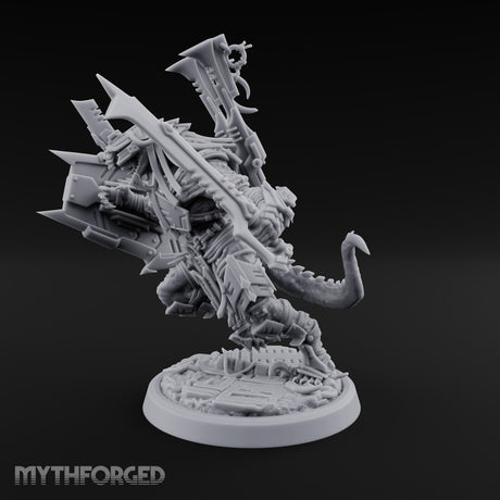 Spikes Out, Shields Up Lizardfolk Warrior D