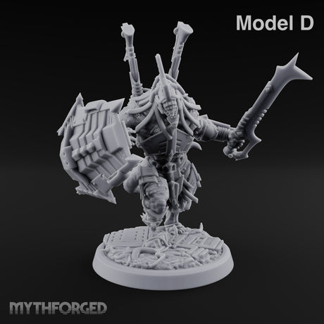 Spikes Out, Shields Up Lizardfolk Warrior D