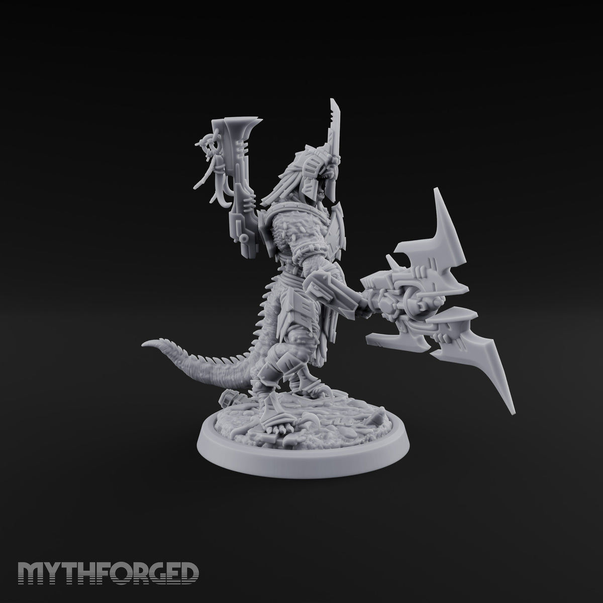 Spikes Out, Shields Up Lizardfolk Warriors — E