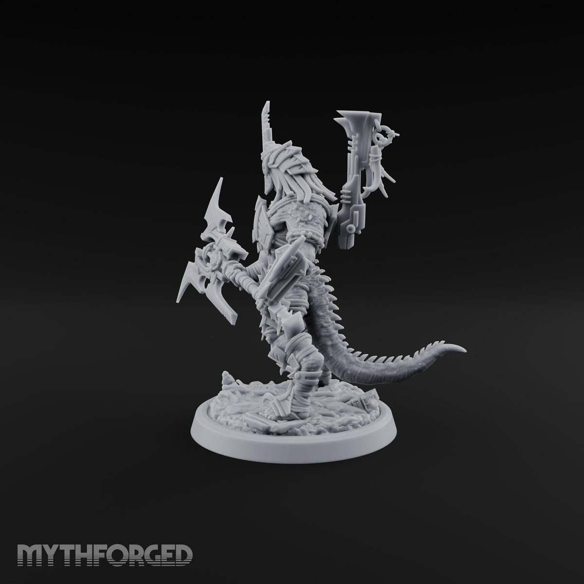 Spikes Out, Shields Up Lizardfolk Warrior E