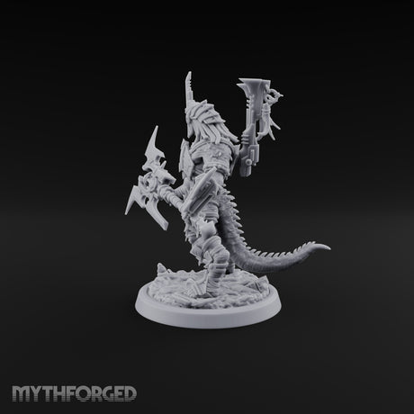 Spikes Out, Shields Up Lizardfolk Warrior E