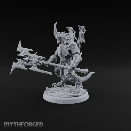 Spikes Out, Shields Up Lizardfolk Warrior E