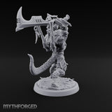 Spikes Out, Shields Up Lizardfolk Warriors — F
