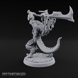 Spikes Out, Shields Up Lizardfolk Warrior F