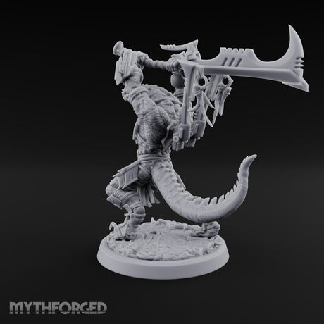 Spikes Out, Shields Up Lizardfolk Warrior F