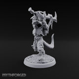 Spikes Out, Shields Up Lizardfolk Warrior F