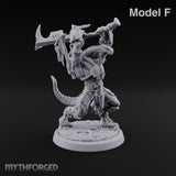 Spikes Out, Shields Up Lizardfolk Warrior F