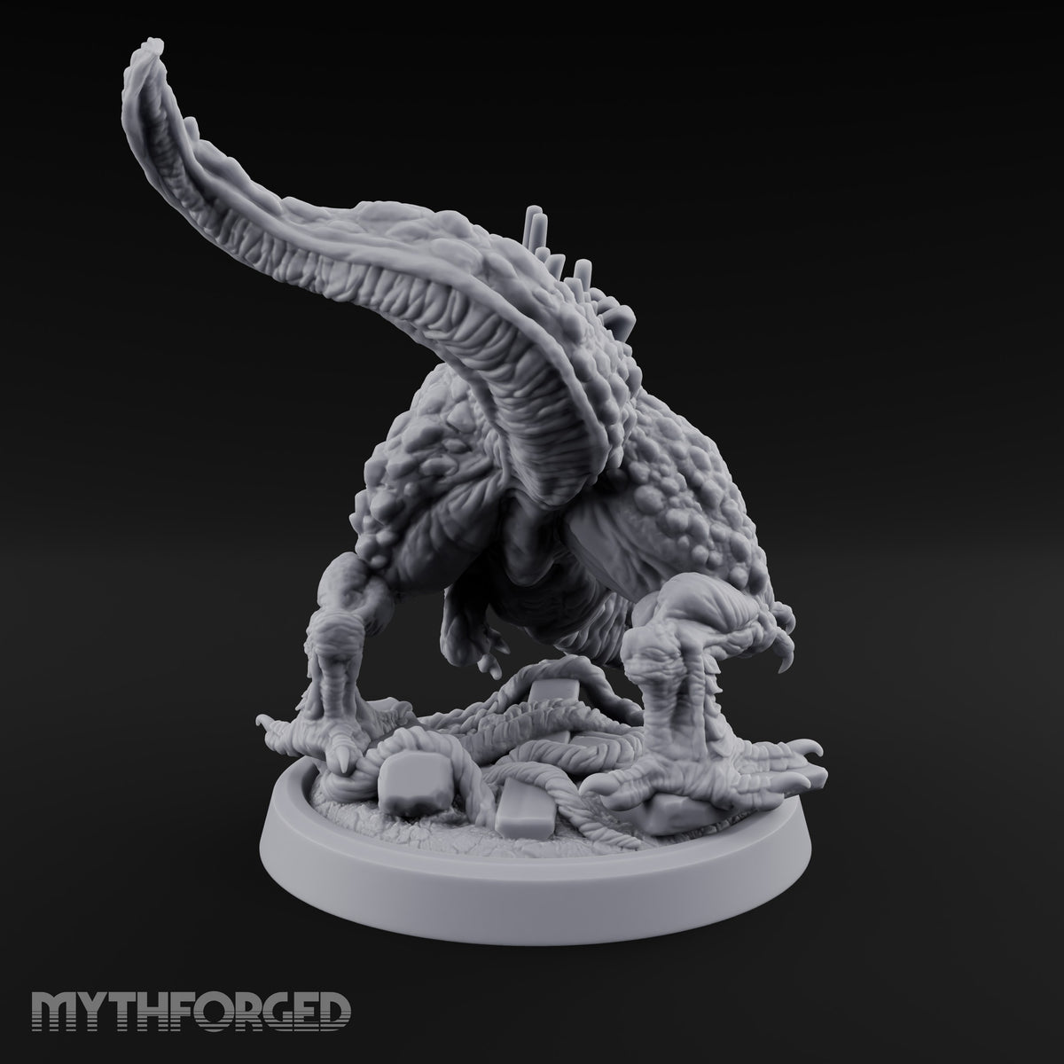 Born Rude, Bred Hungry Allosaurus Predator D