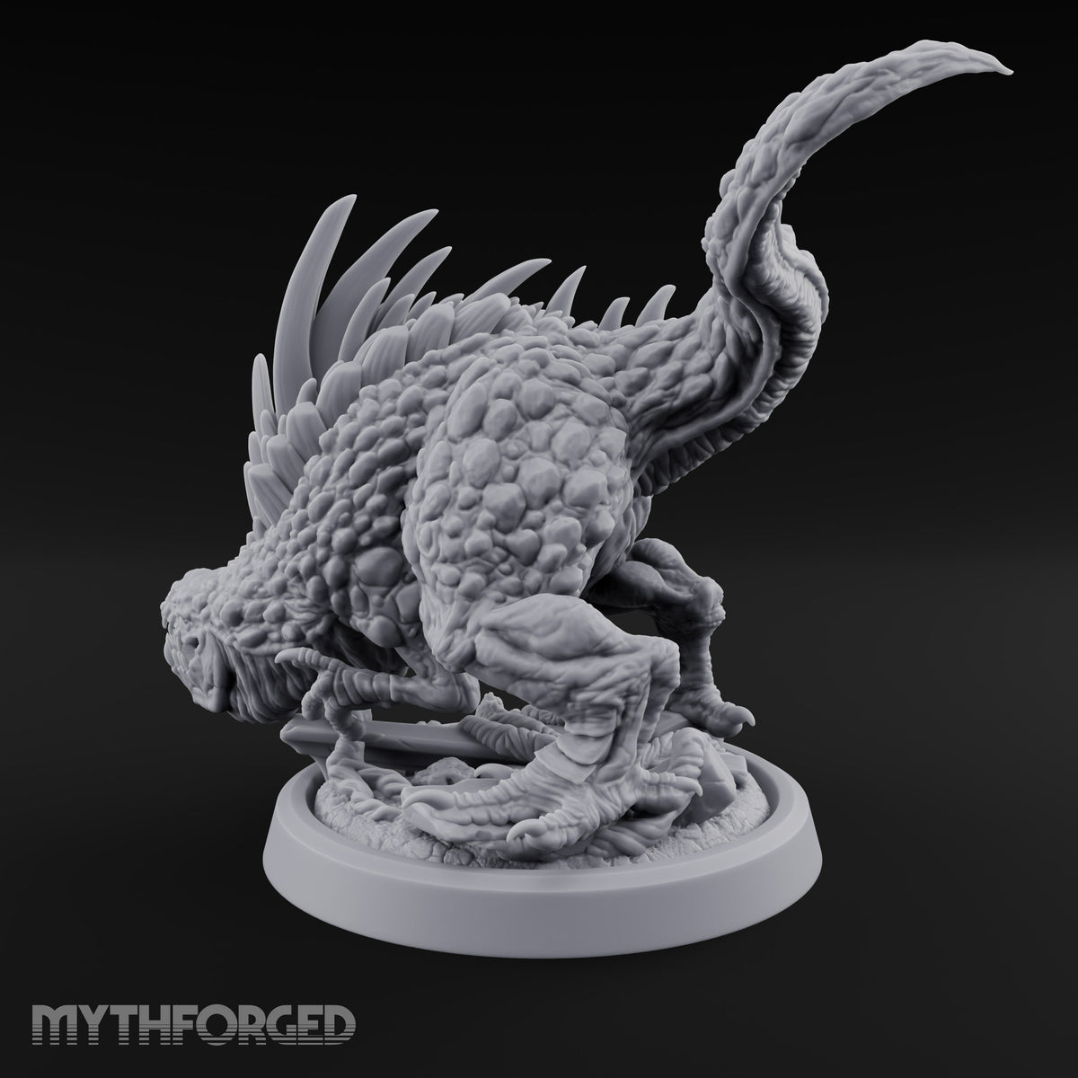 Born Rude, Bred Hungry Allosaurus Predator D