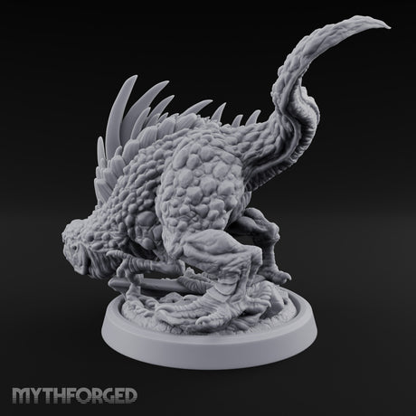 Born Rude, Bred Hungry Allosaurus Predator D