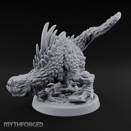 Born Rude, Bred Hungry Allosaurus Predator D