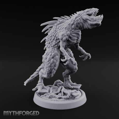 Born Rude, Bred Hungry Allosaurus Predators — E