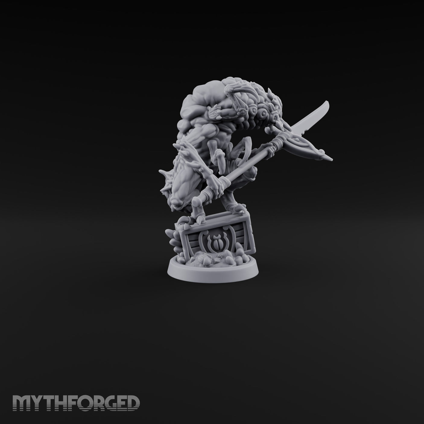 Scuttling to Arms Scarab Spawn Warrior B