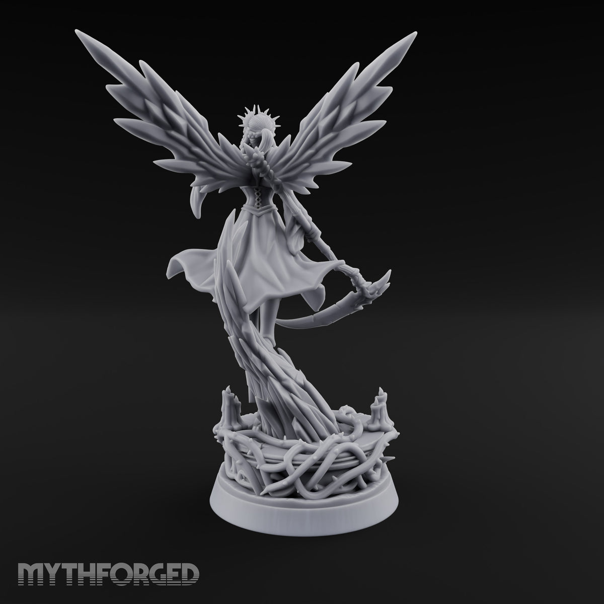 Beckoning the Night Vampire Witch Miniature for Dungeons and Dragons, Pathfinder or other TTRPGs