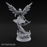Beckoning the Night Vampire Witch Miniature for Dungeons and Dragons, Pathfinder or other TTRPGs