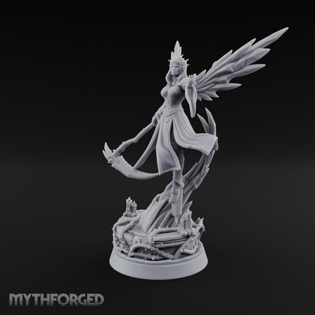 Beckoning the Night Vampire Witch Miniature for Dungeons and Dragons, Pathfinder or other TTRPGs