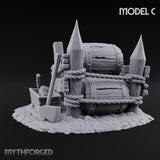 Barrel Roll Call Wooden Supply Scatter Terrain — C · No