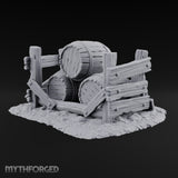 Barrel Roll Call Wooden Supply Scatter D — No