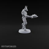 Duty Beyond the Afterlife Gnoll Armoured Jackal Guard with Staff A