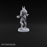 Duty Beyond the Afterlife Gnoll Armoured Jackal Guard with Staff A