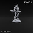 Duty Beyond the Afterlife Gnoll Armoured Jackal Guard with Staff A